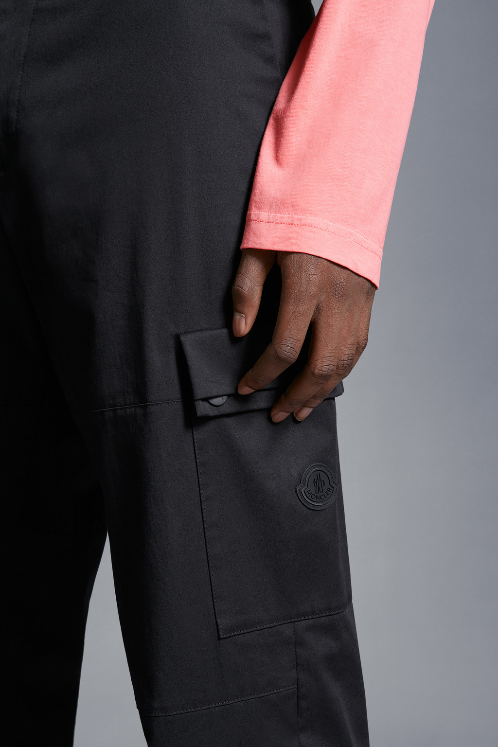 Stretch Gabardine Cargo Pants