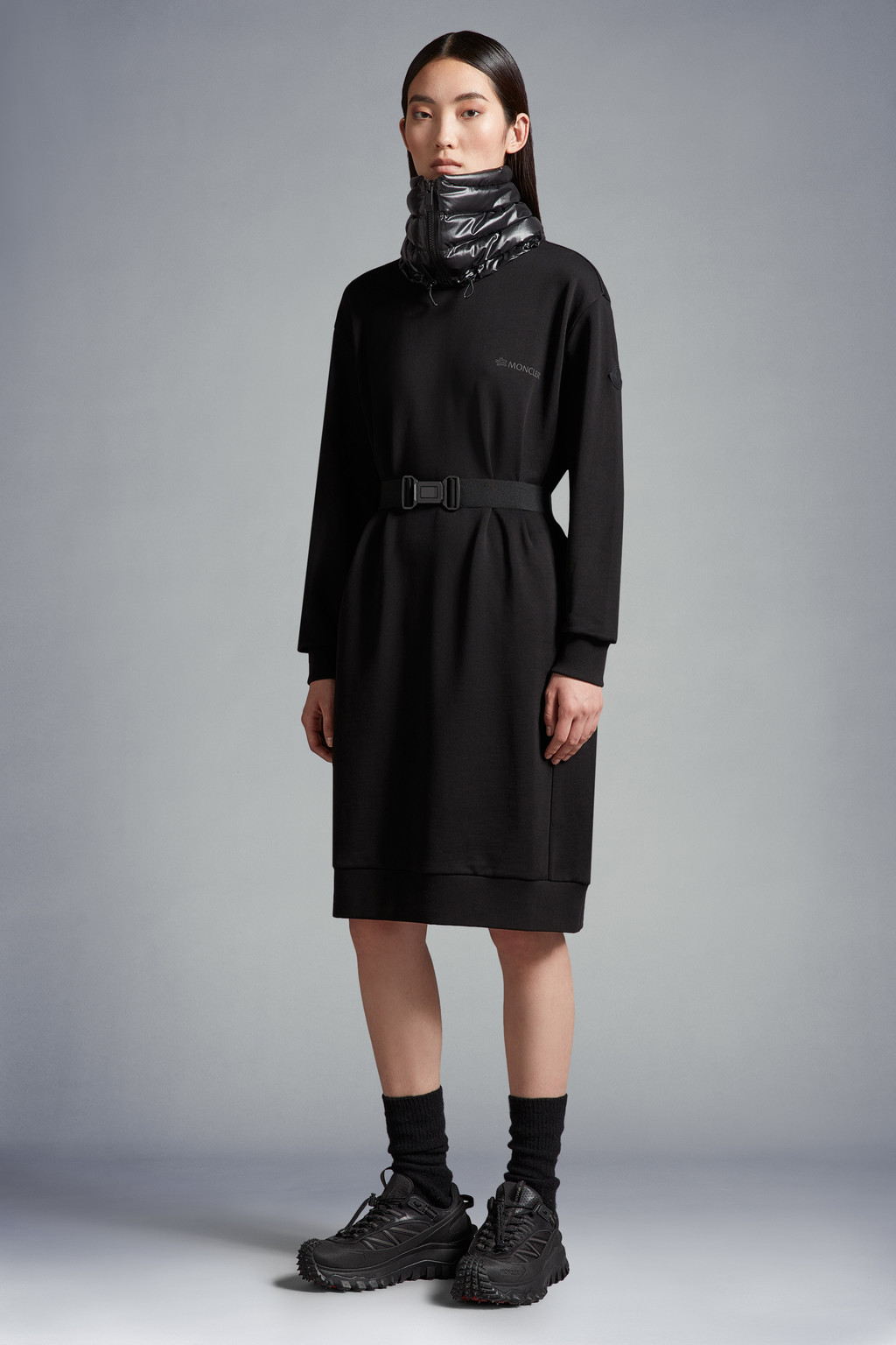 Belted Cotton Dress