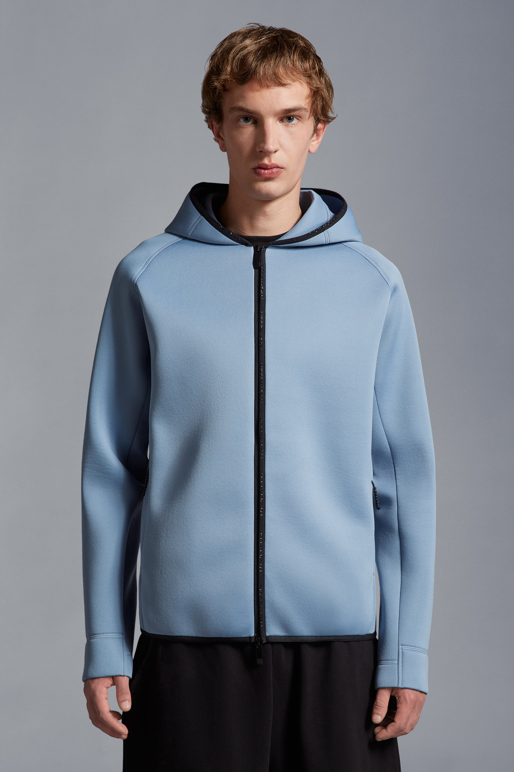 Neoprene Zip-Up Hoodie