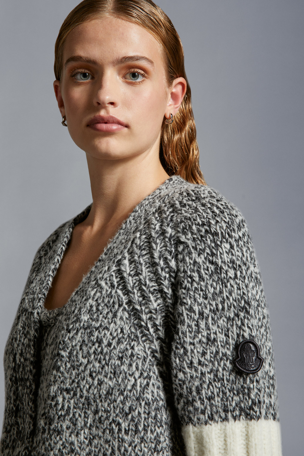 Mouliné Wool Cardigan