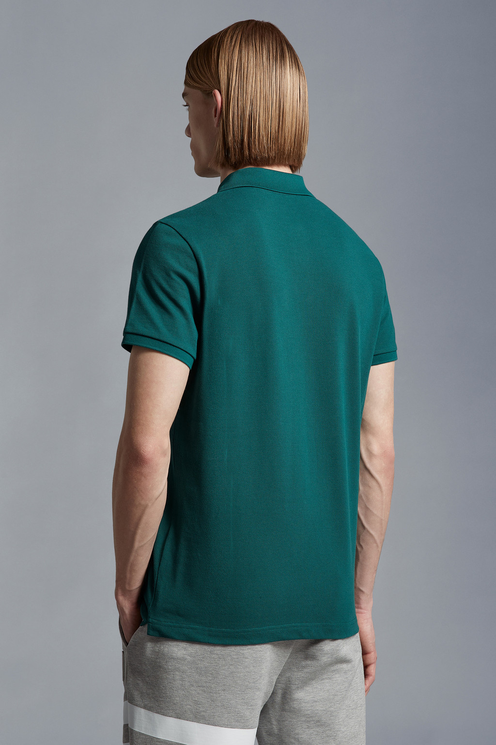 Logo Patch Polo Shirt