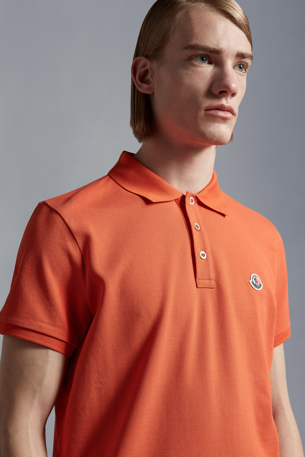 Logo Patch Polo Shirt