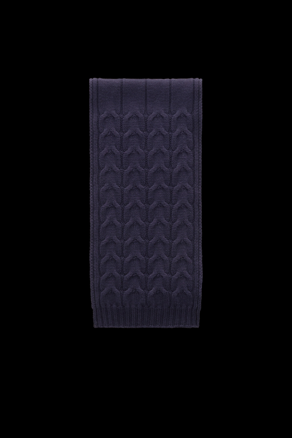 Cable Knit Wool Scarf