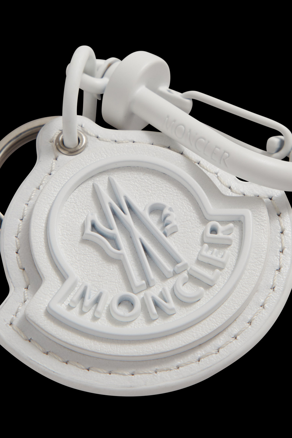 Logo Leather Key Ring