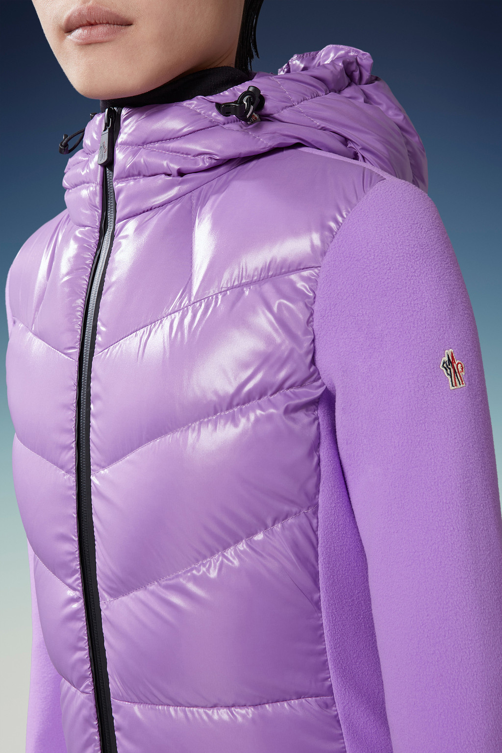 Padded Fleece Hoodie