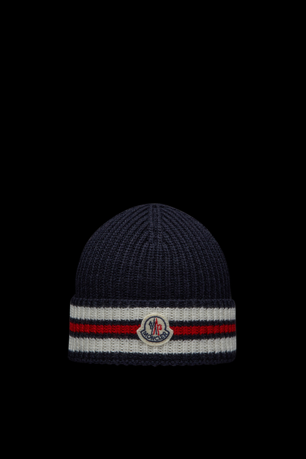 Tricolor Wool Beanie