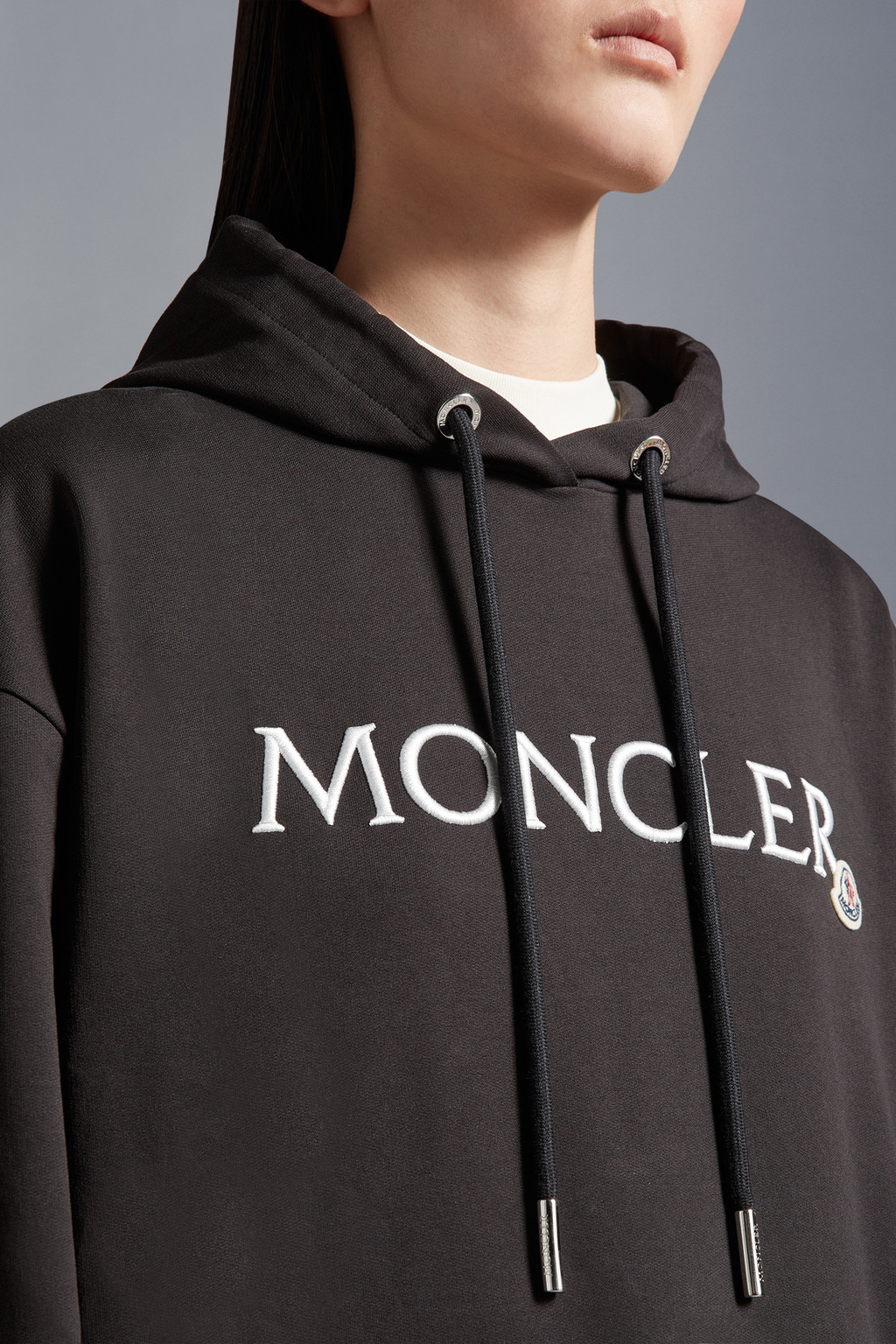 Embroidered Logo Hoodie