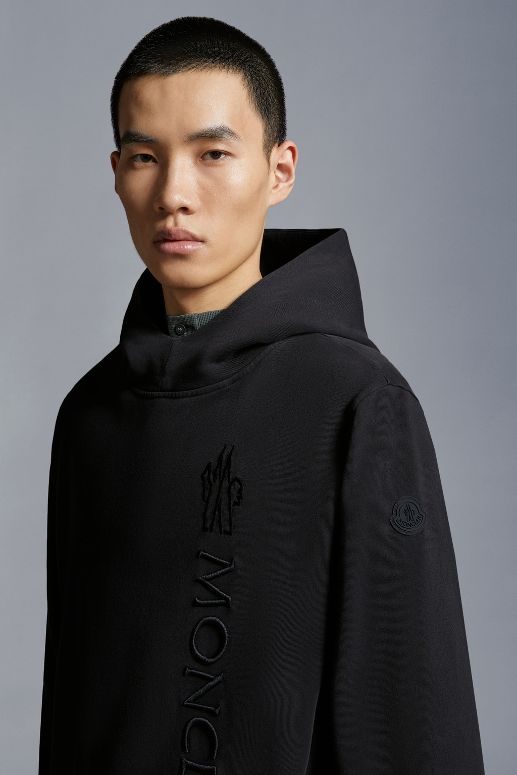 Embroidered Logo Hoodie