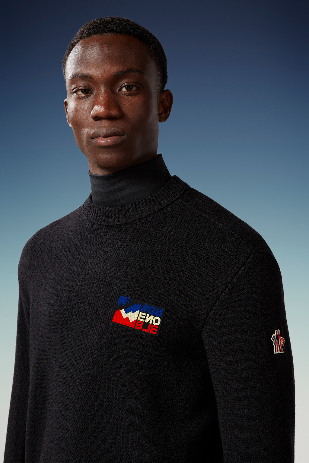 Mountain Logo Wool Sweater