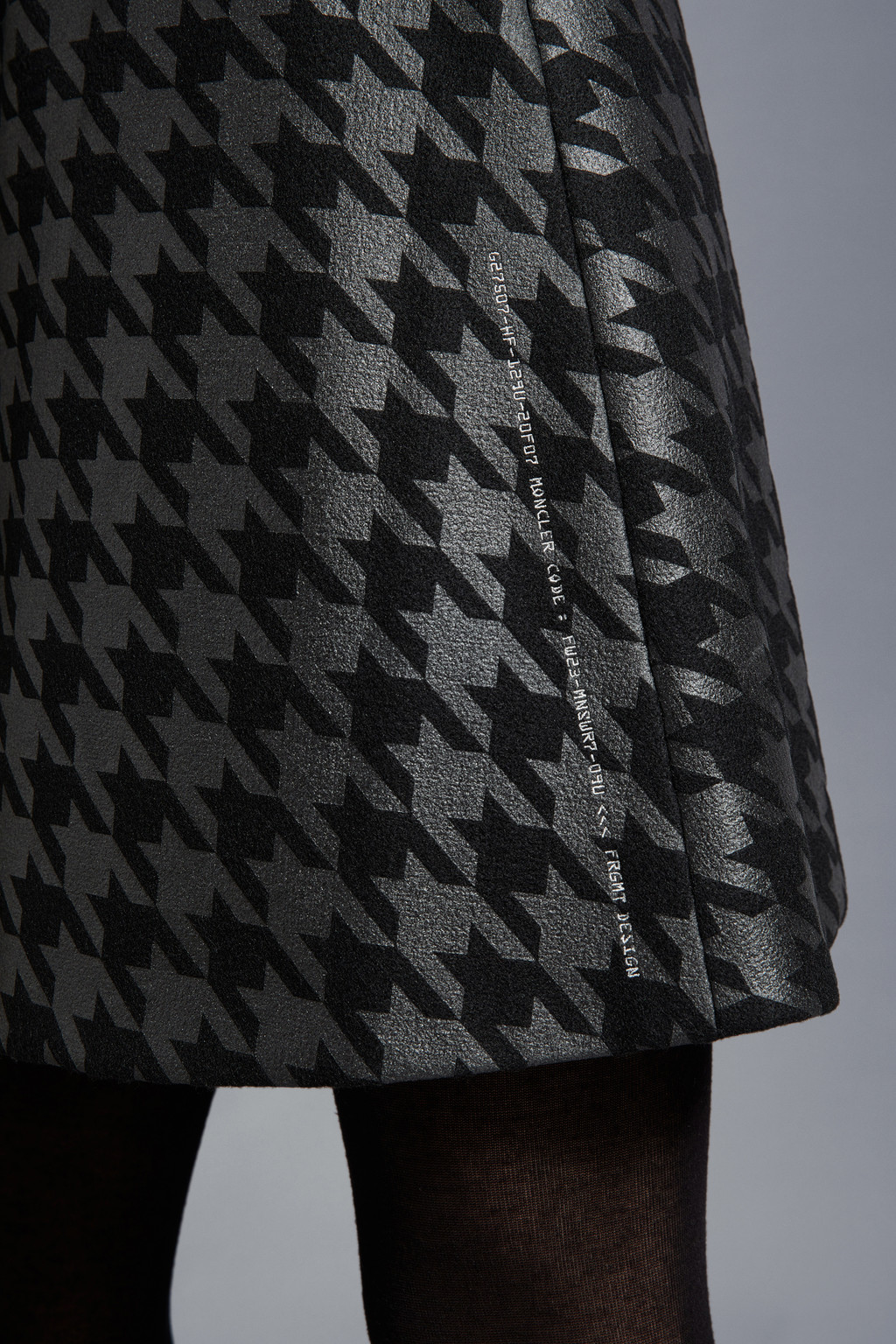 Houndstooth Mini Skirt