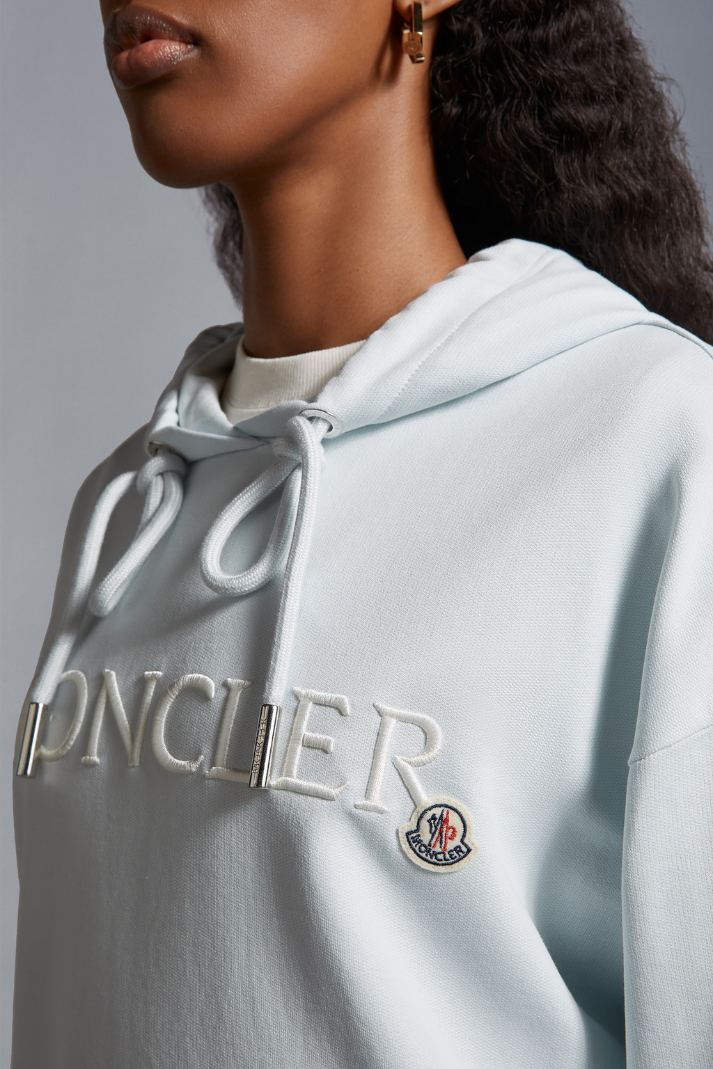 Embroidered Logo Hoodie