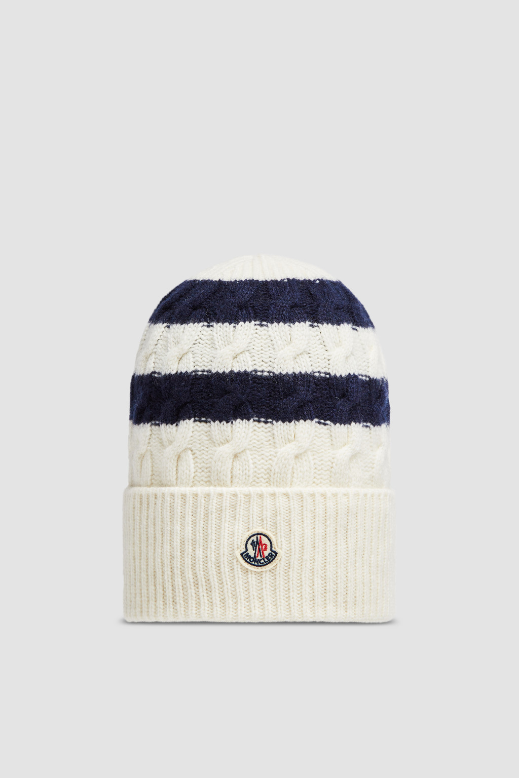 Striped Wool Beanie