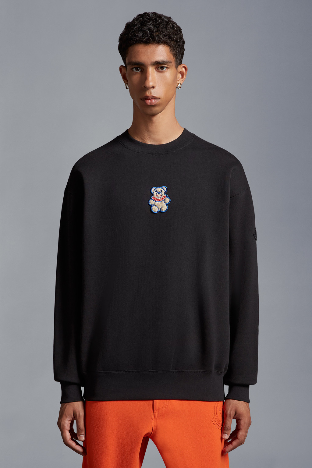 Teddy Bear Patch Sweatshirt