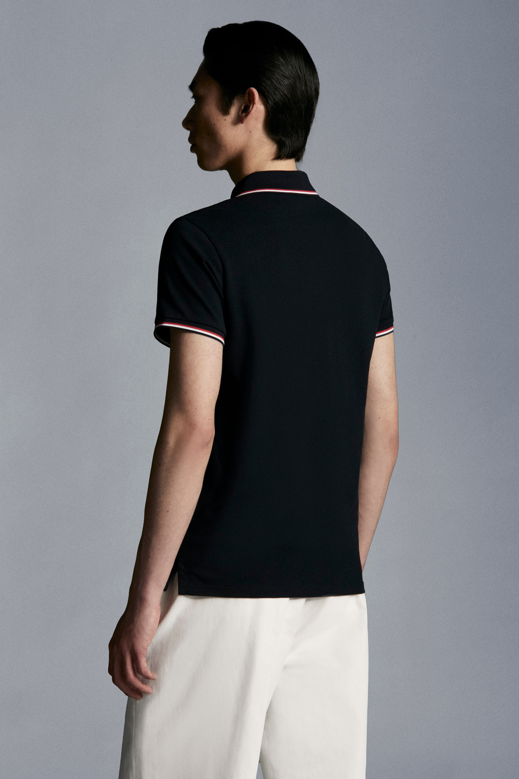 Logo Patch Polo Shirt