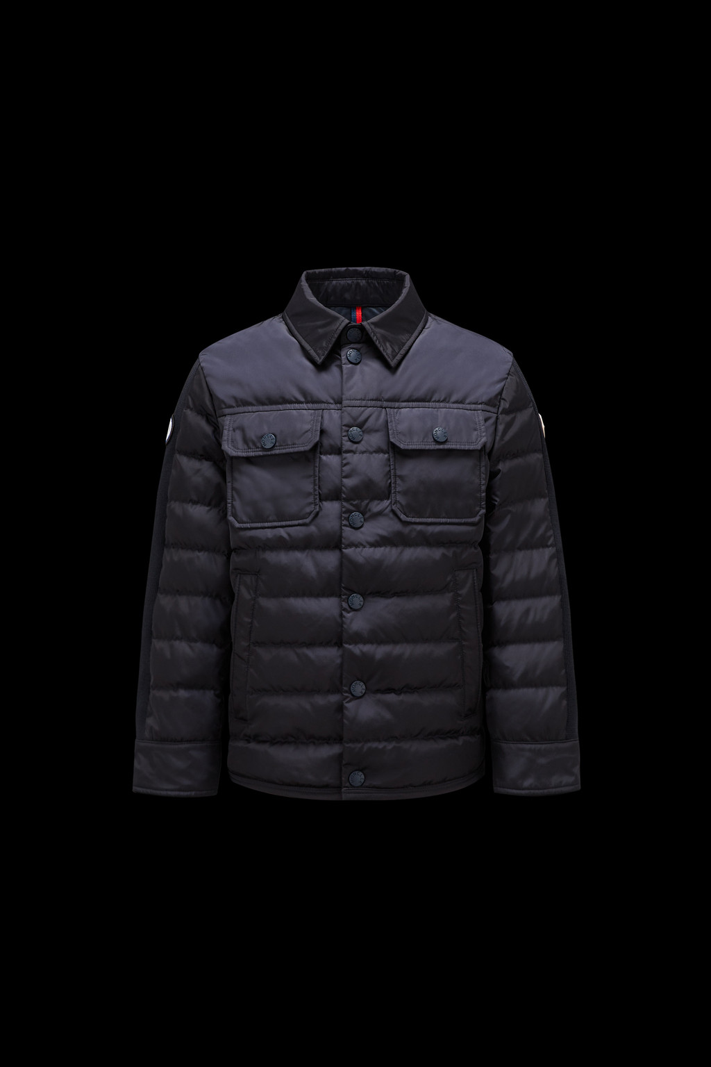 Inter x Moncler Padded Shacket