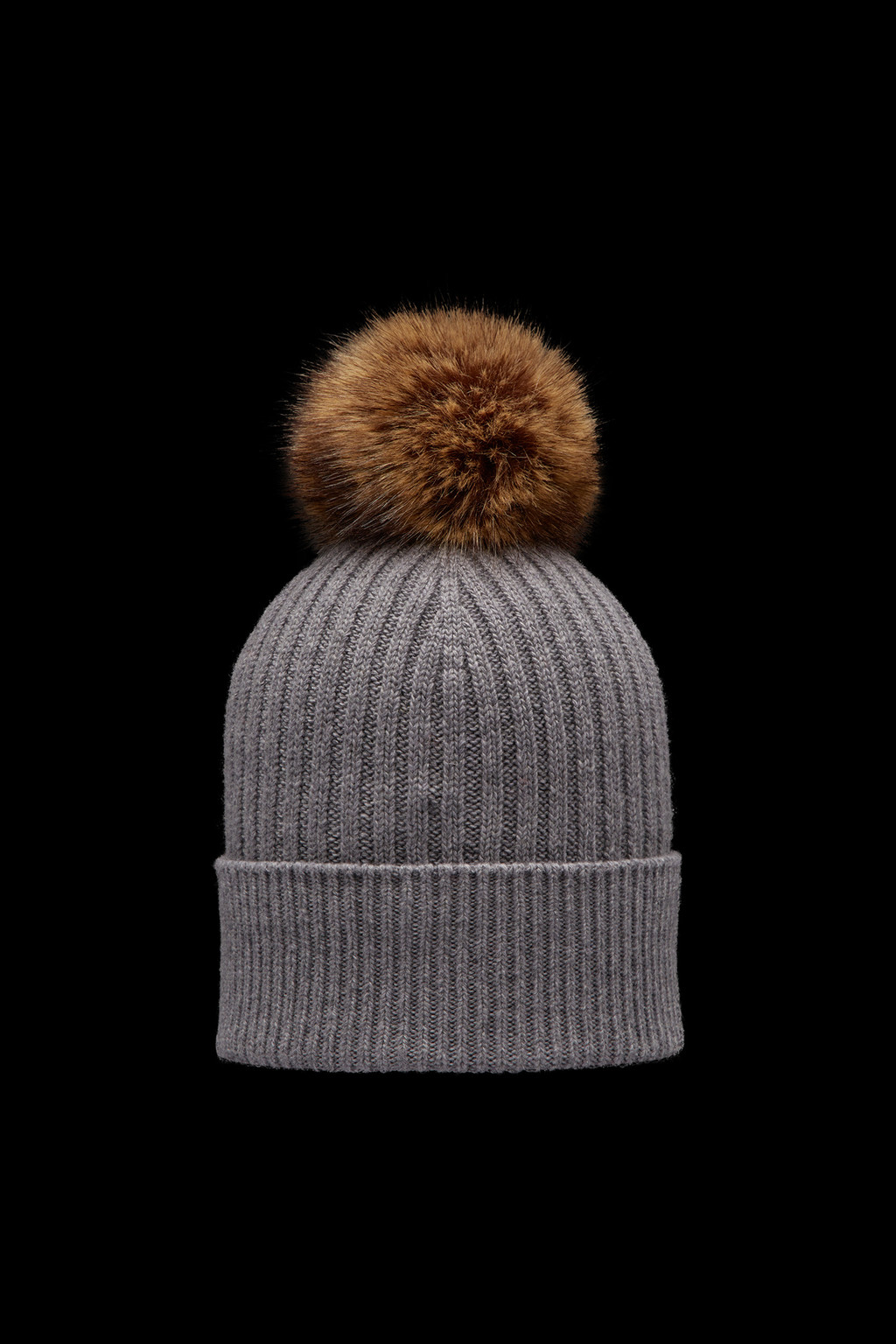 Cashmere Beanie With Pom Pom
