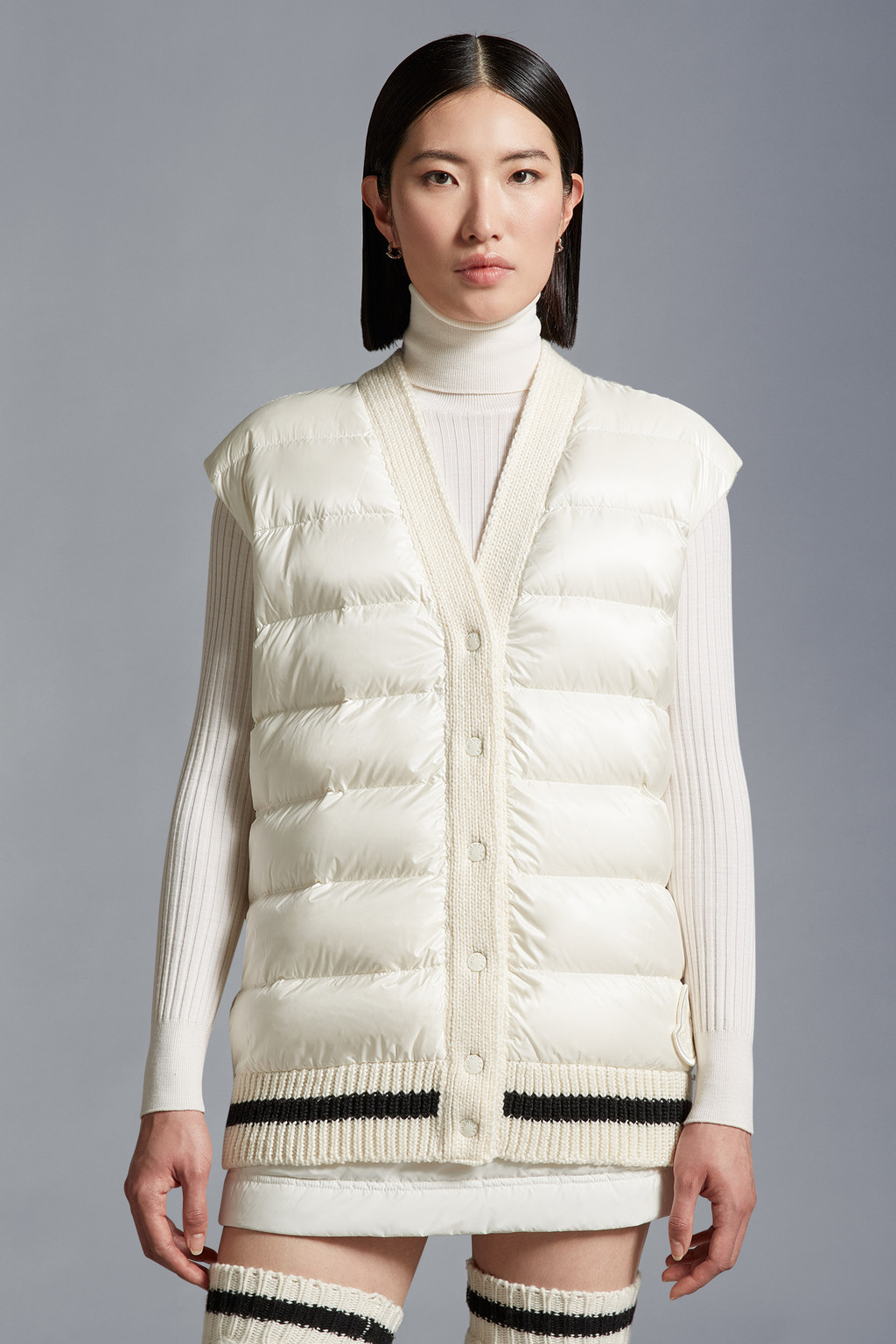 Padded Wool Vest