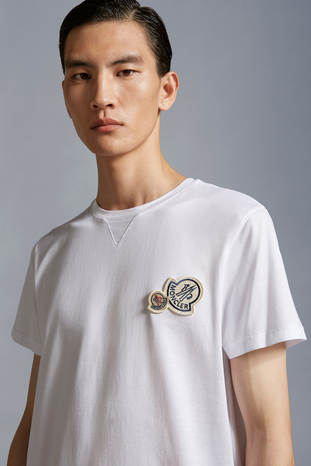 Double Logo Patch T-Shirt