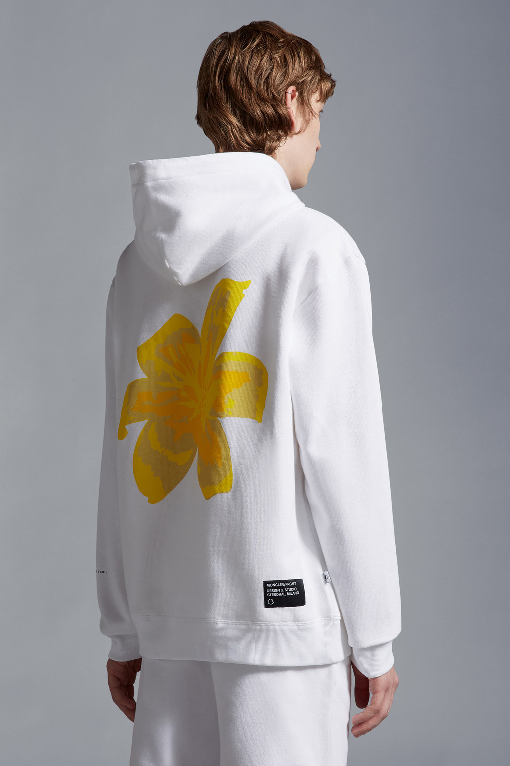 Floral Motif Hoodie