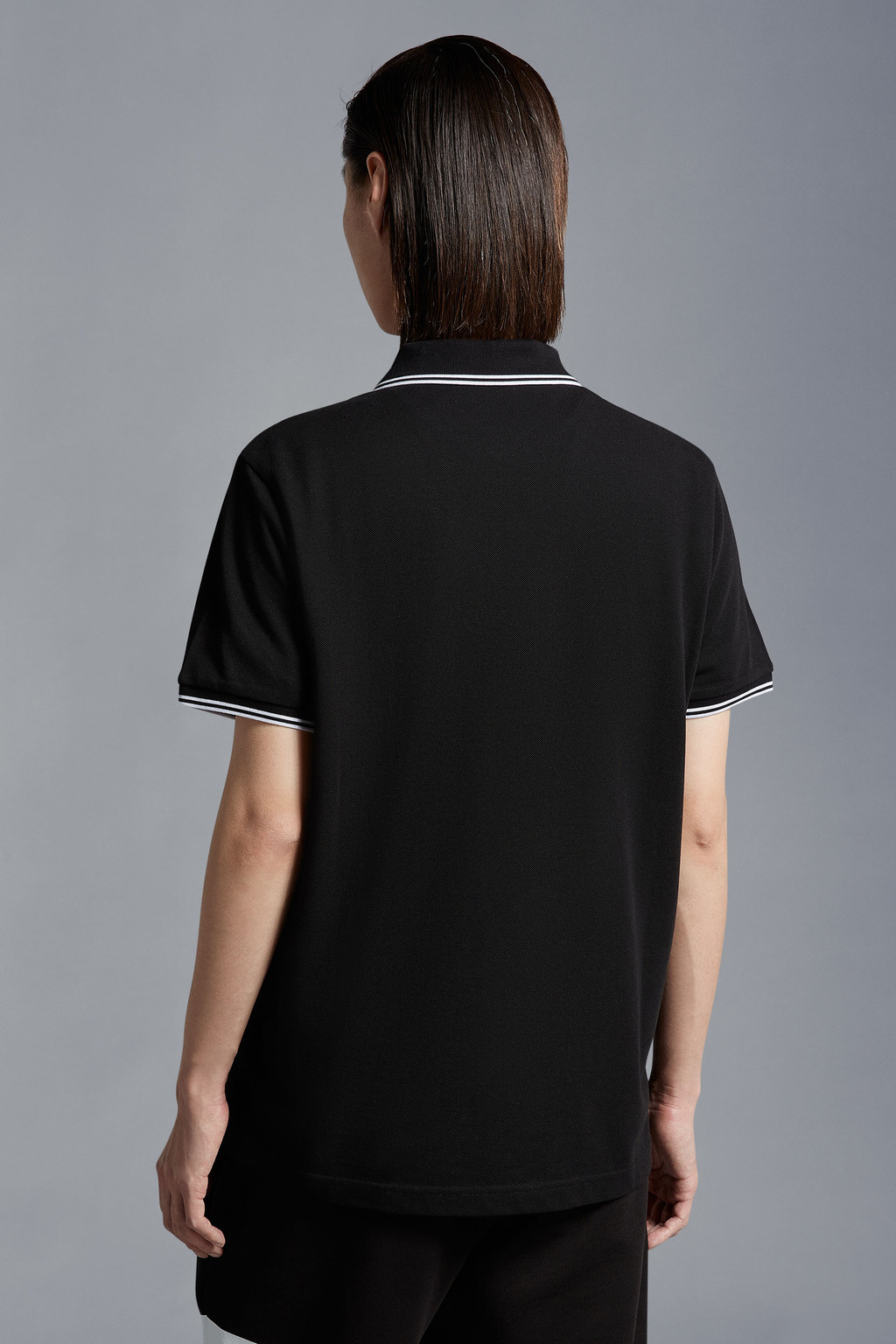 Logo Patch Polo Shirt