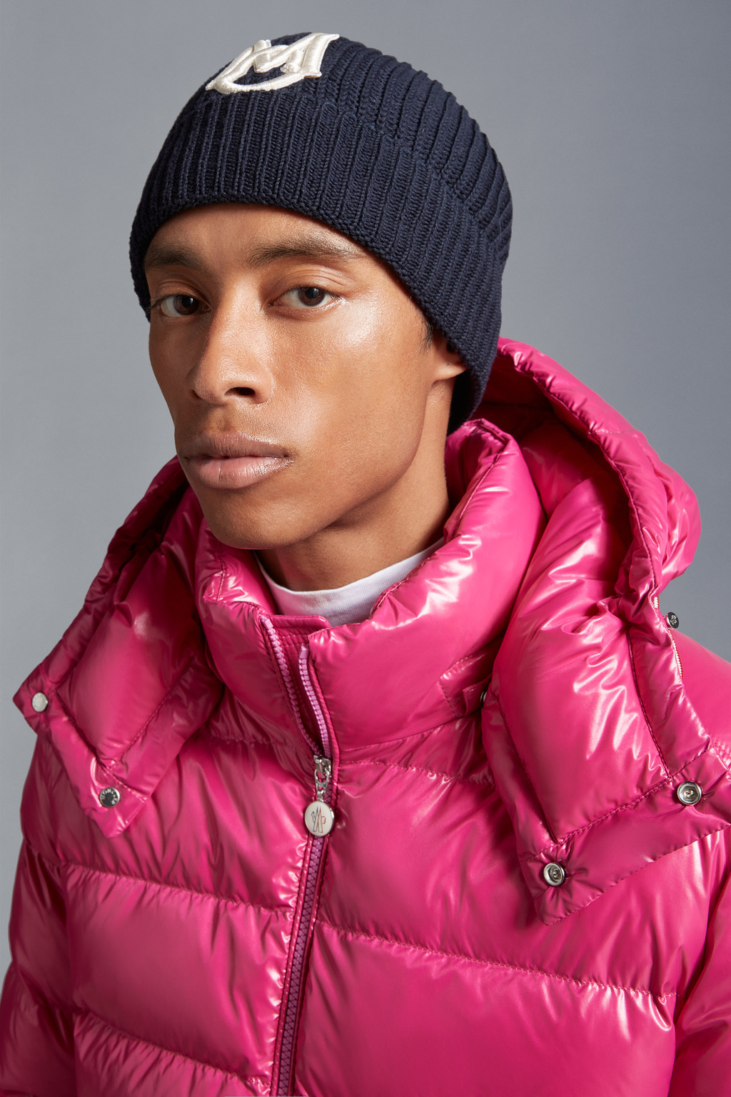 Embroidered Monogram Beanie