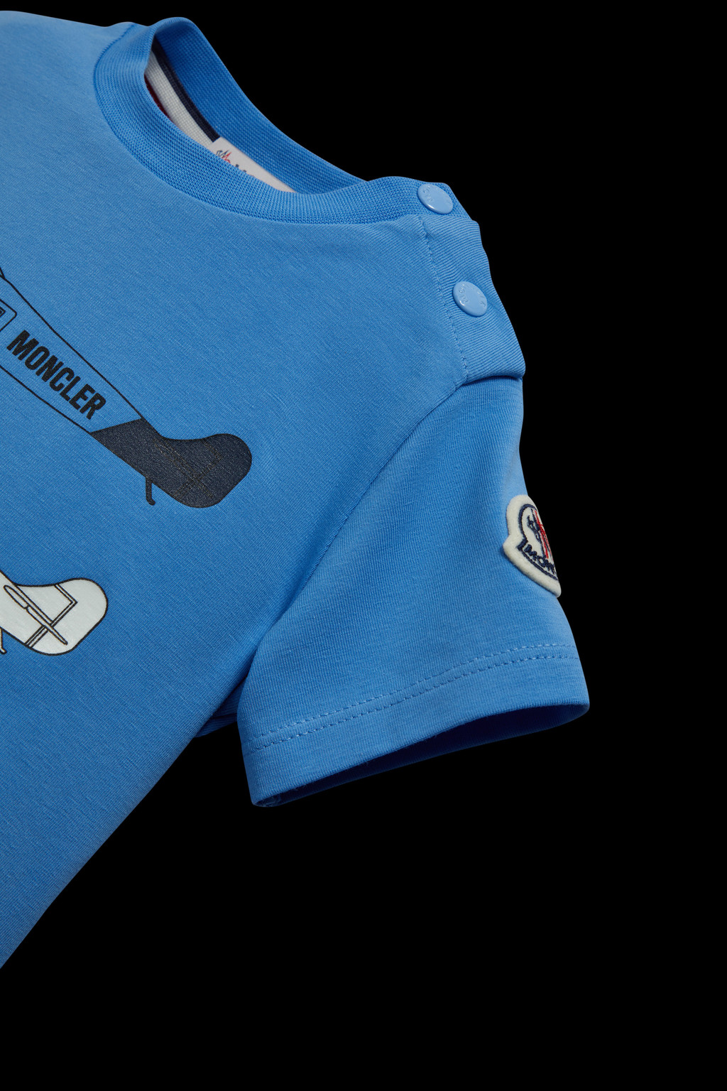 Airplane Motif T-Shirt