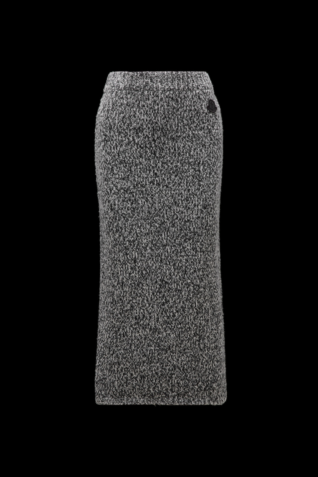 Mouliné Wool Pencil Skirt