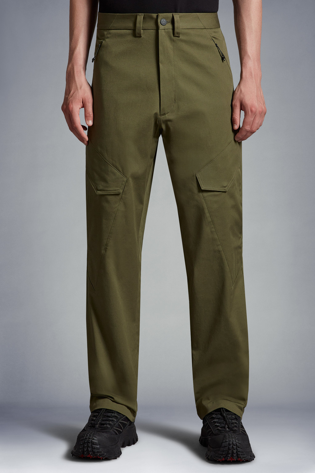 Gabardine Cargo Pants