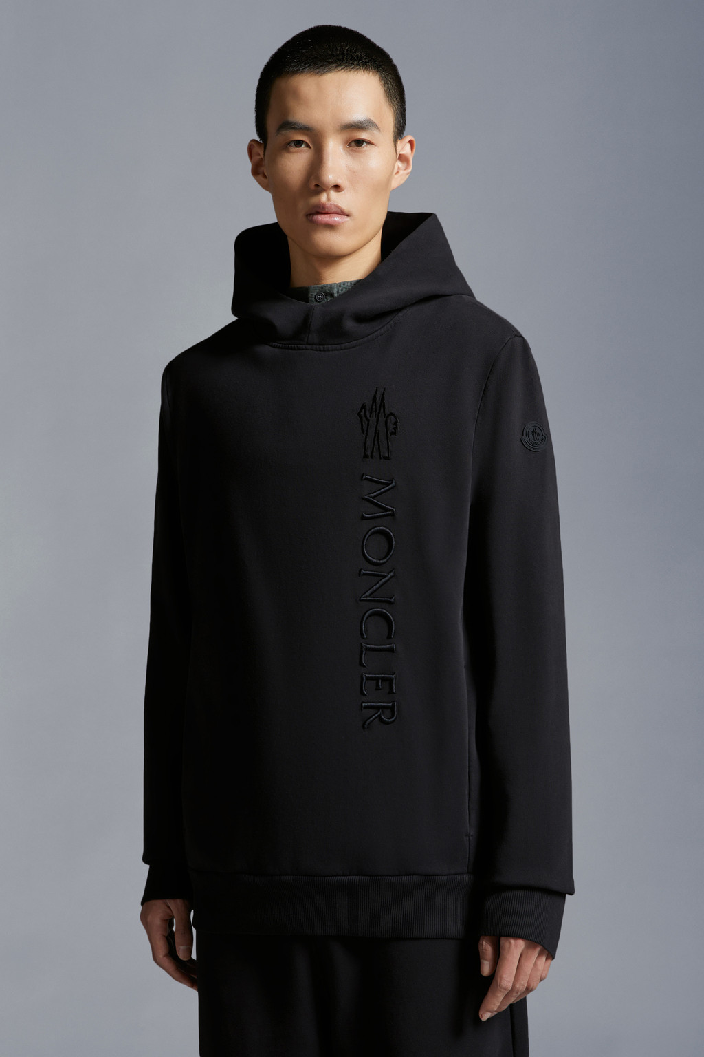 Embroidered Logo Hoodie