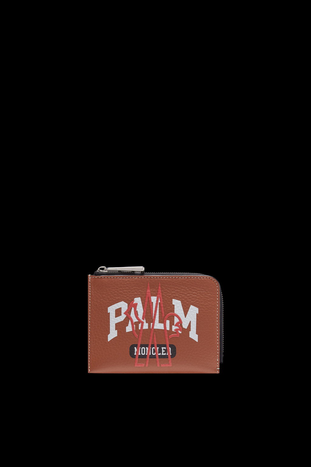 Logo Leather Card Holder