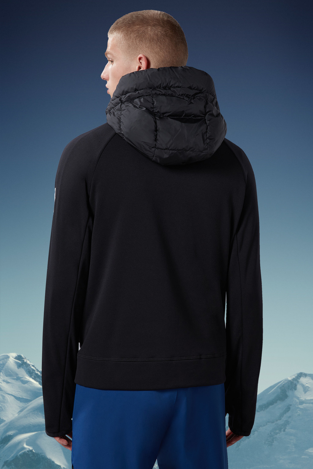 Padded Zip-Up Hoodie