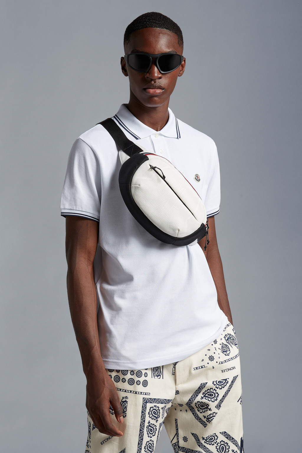 Logo Patch Polo Shirt