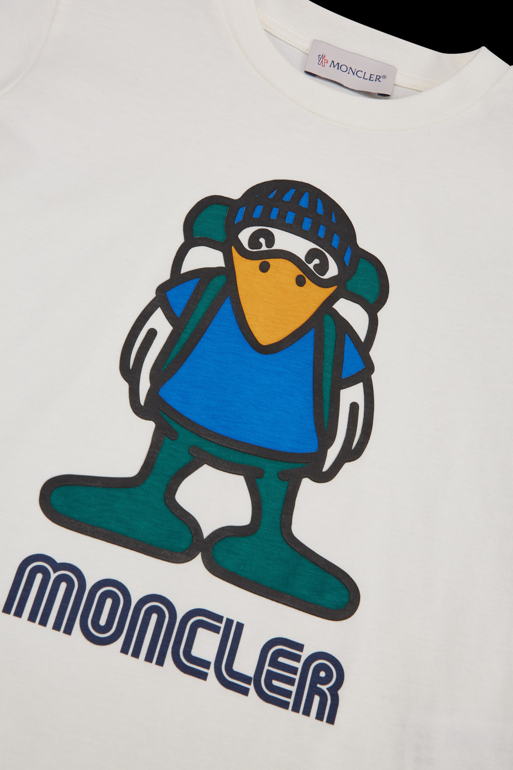 MonDuck Motif Long Sleeve T-Shirt