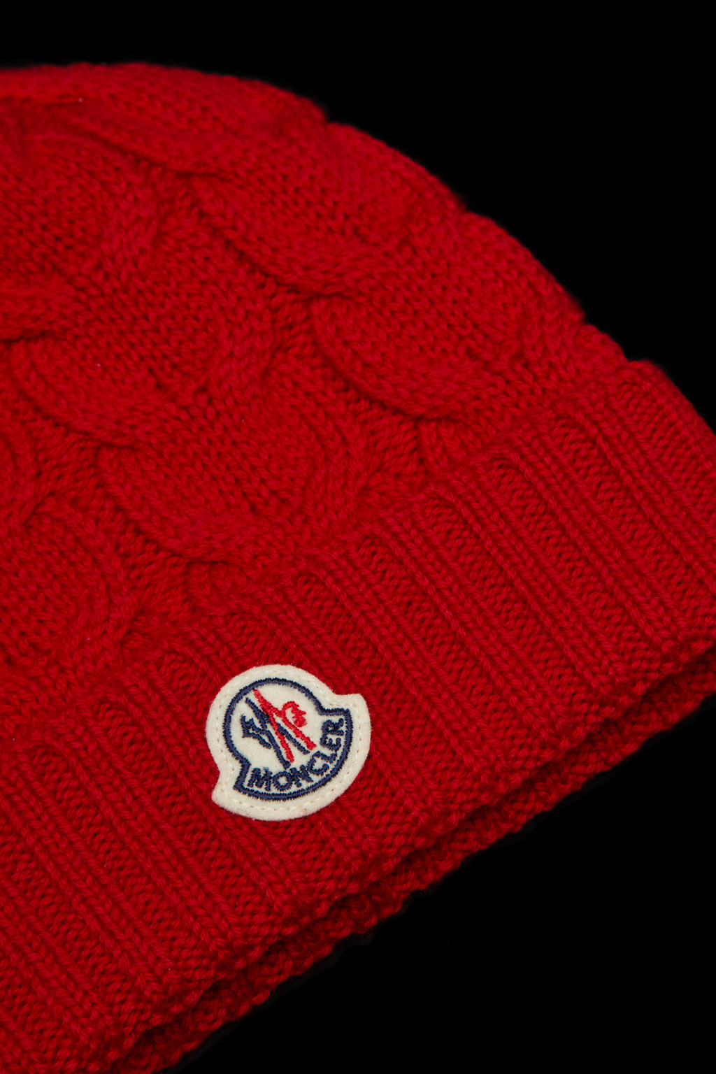 Cable Knit Wool Beanie