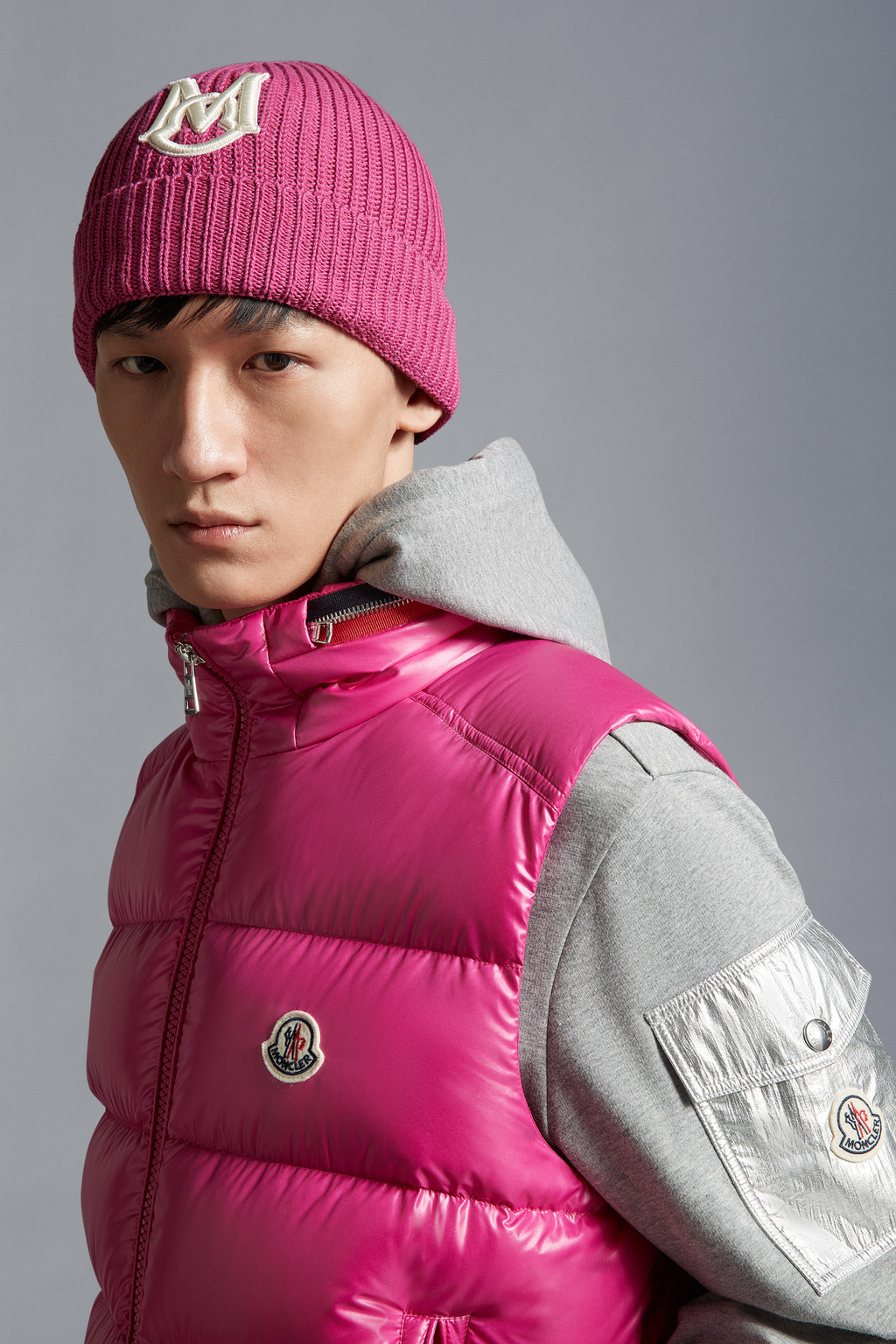 Embroidered Monogram Beanie