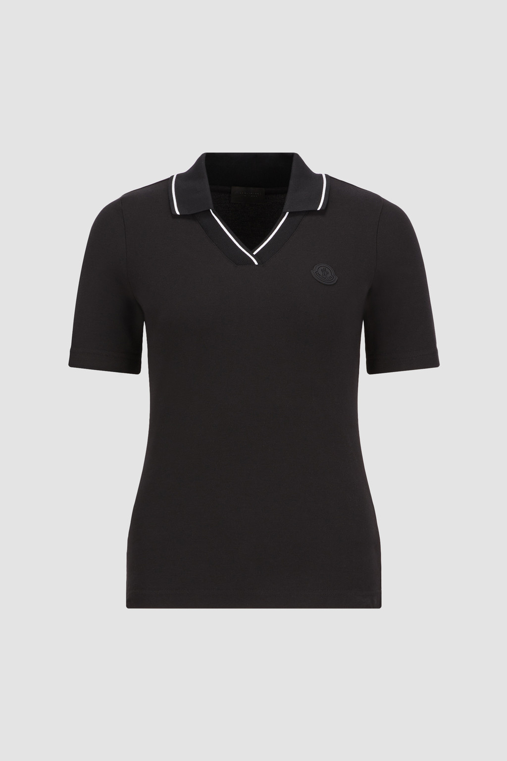 Logo Patch Polo Shirt