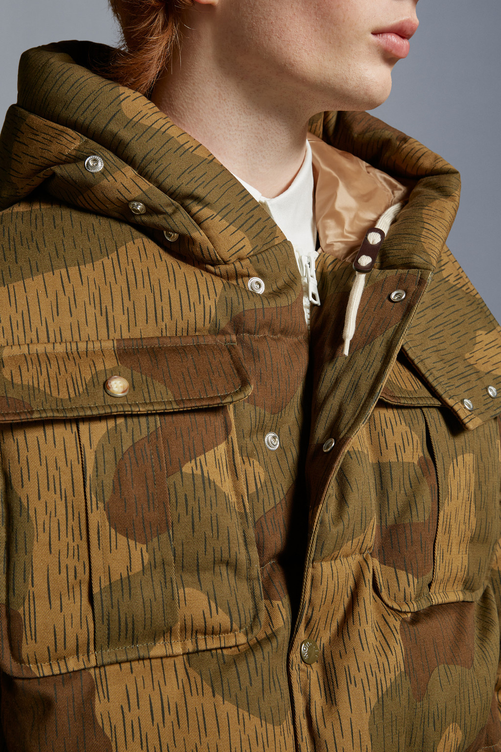 Mandelbrot Short Down Jacket