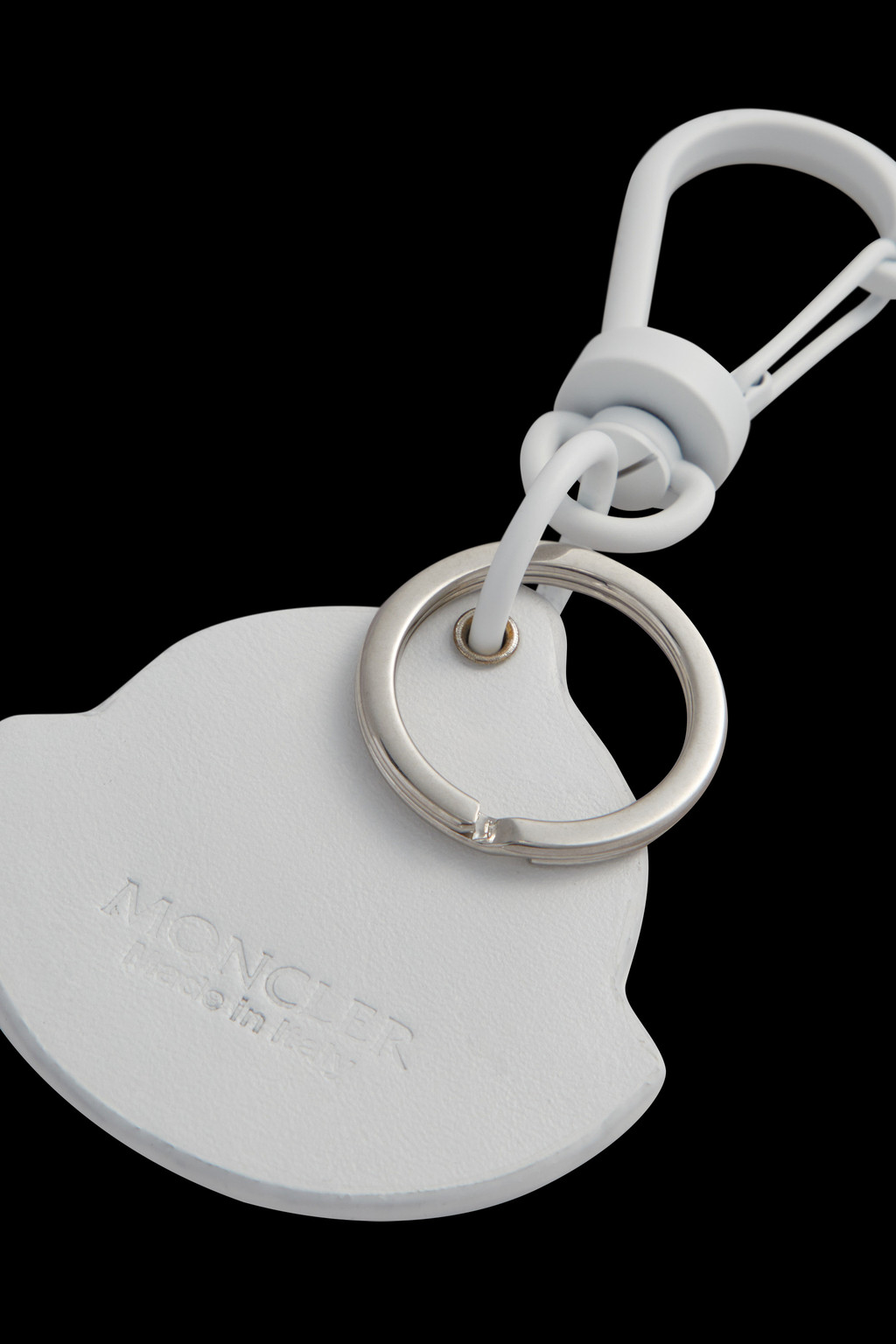 Logo Leather Key Ring