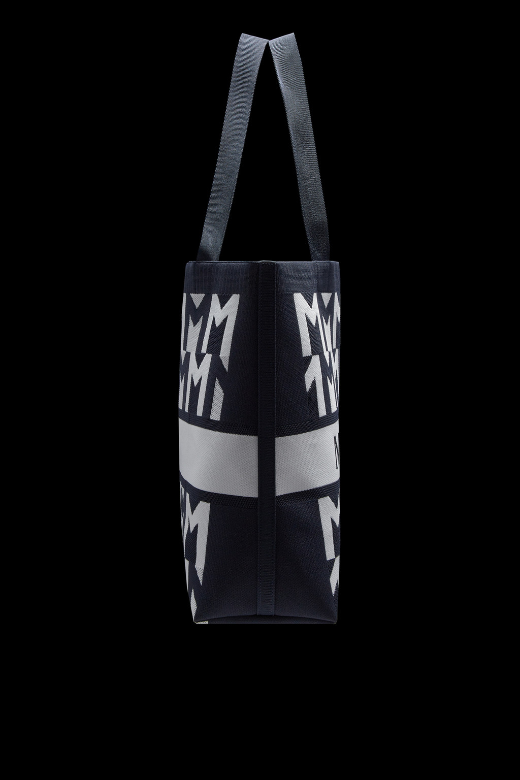 Monogram Knit Tote Bag