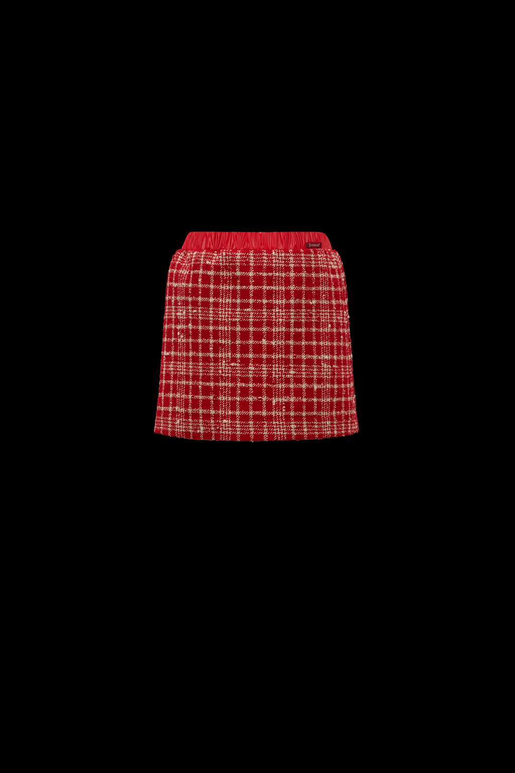 Plaid Tweed Skirt