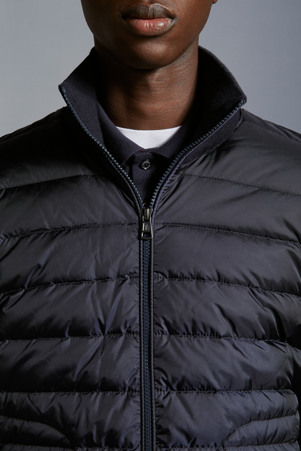 Padded Wool Cardigan