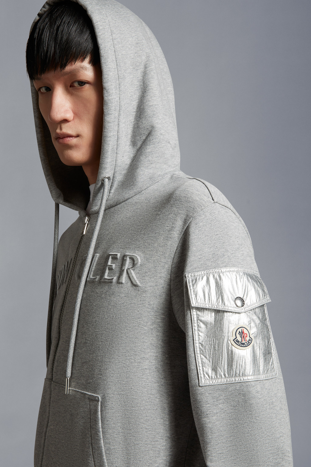 Embossed Logo Hoodie