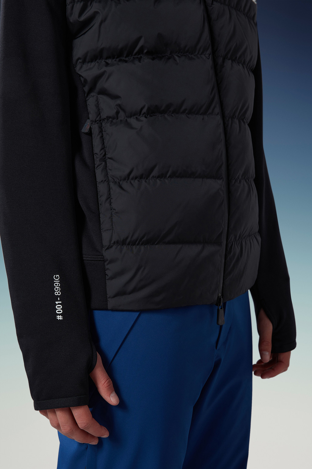 Padded Zip-Up Hoodie