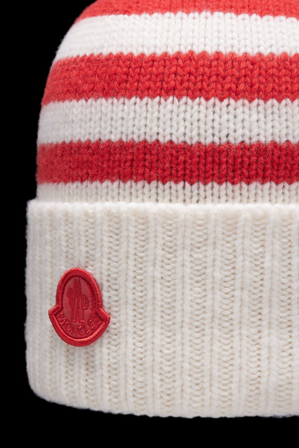 Striped Wool Beanie