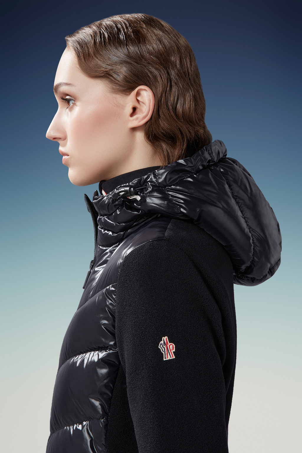 Padded Fleece Hoodie