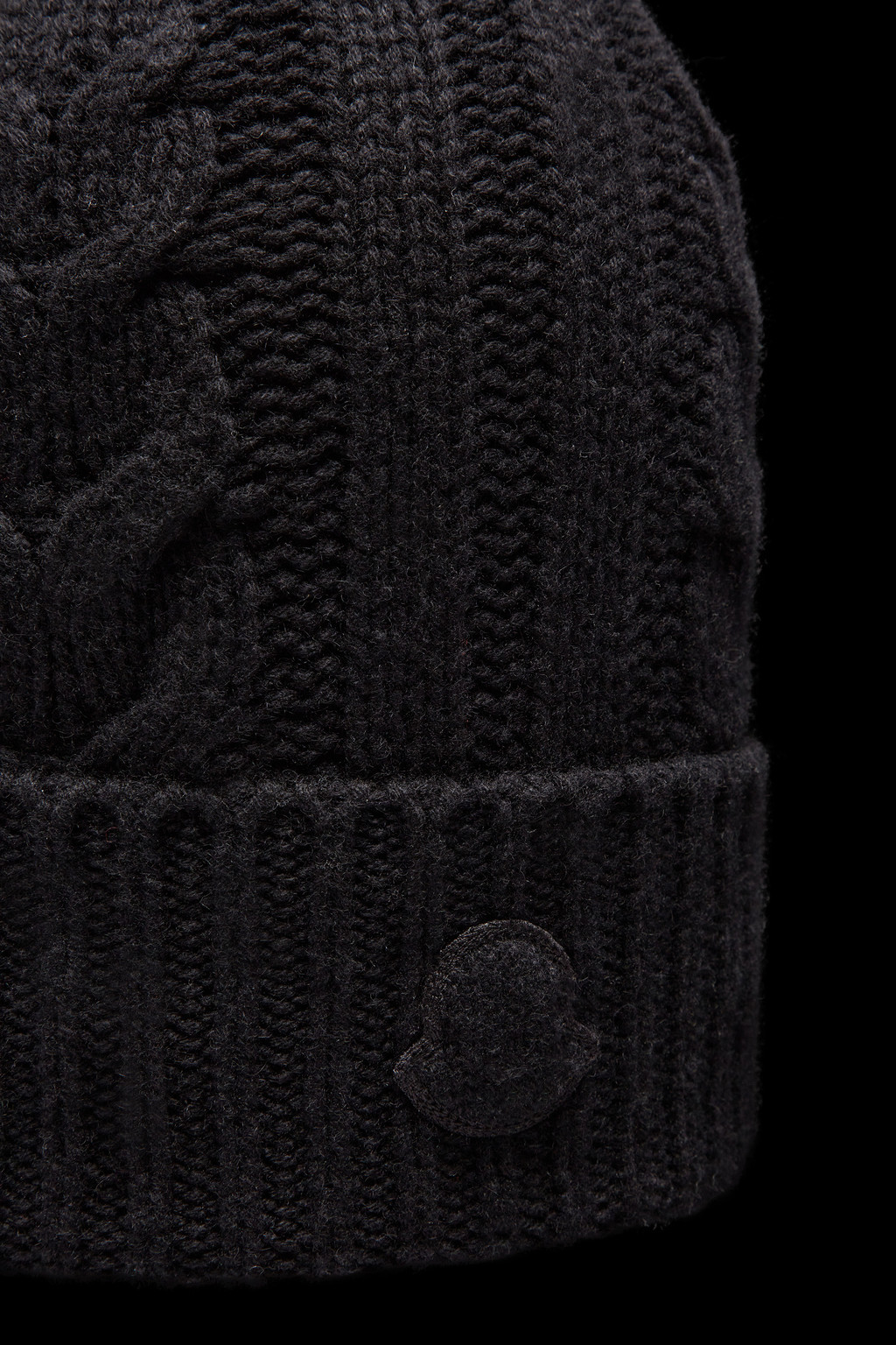 Cable Knit Cashmere Beanie
