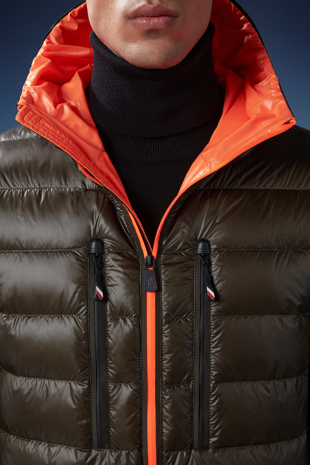 Padded Zip-Up Hoodie