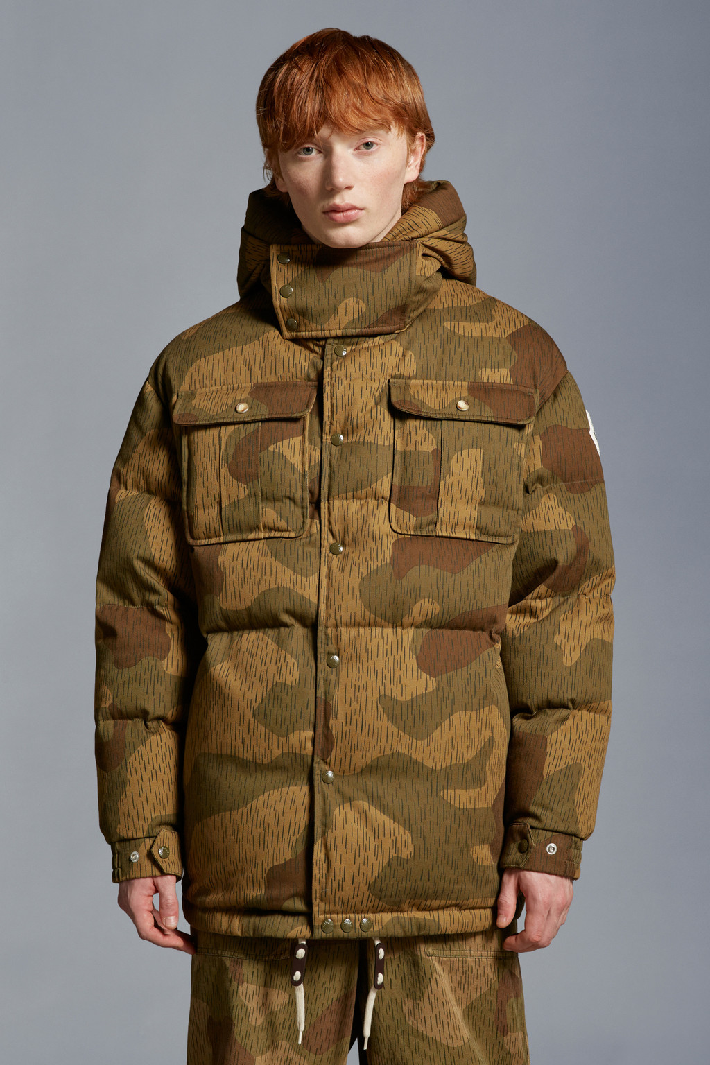 Mandelbrot Short Down Jacket