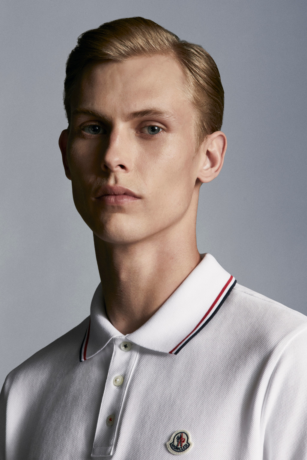 Logo Patch Polo Shirt