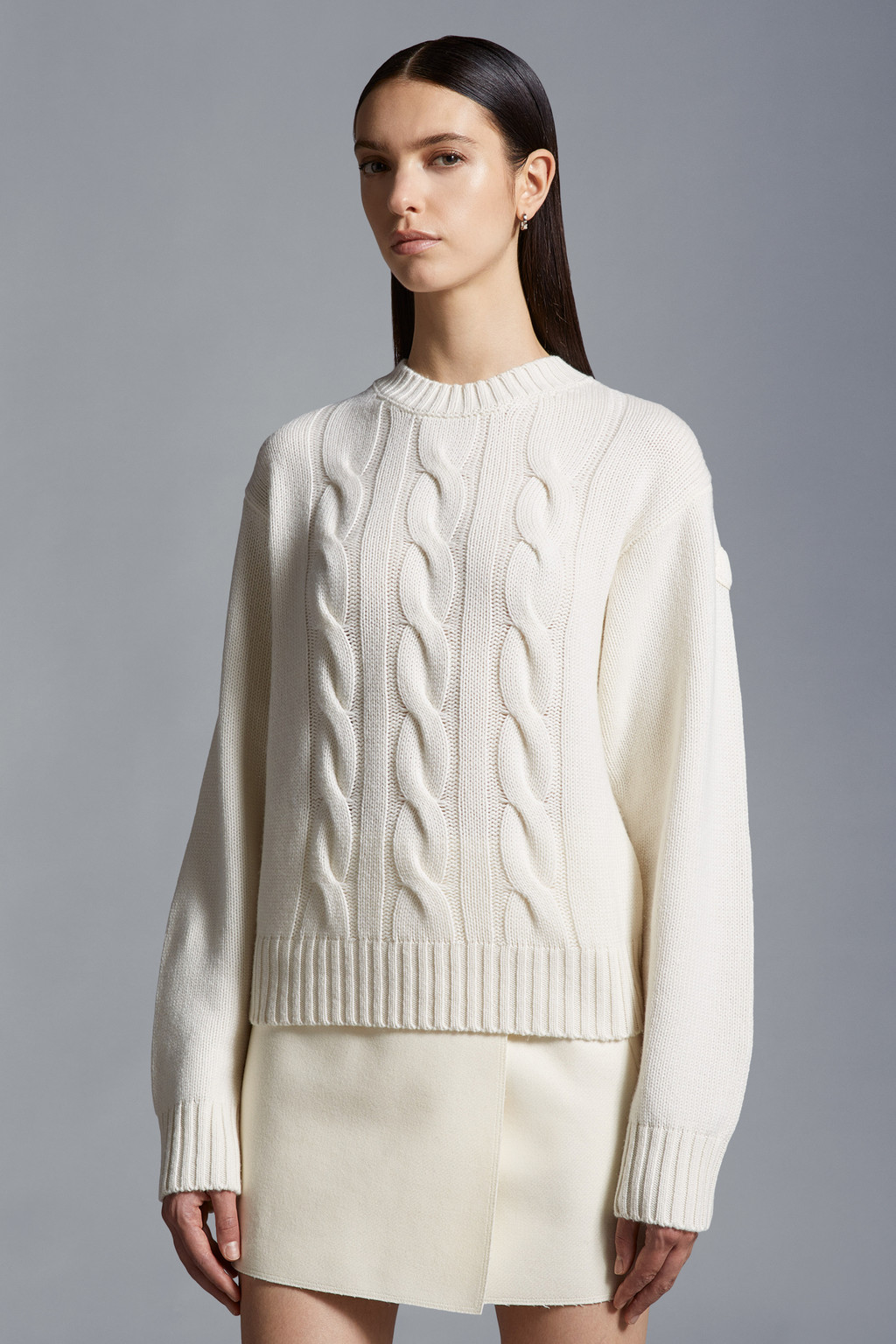 Cable Knit Cashmere Sweater
